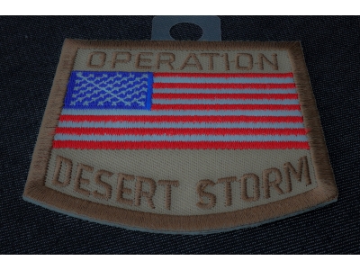 Operation Desert Storm Patch | US Iraq War Military Veteran Patches